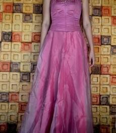 Fuschia Pink gown photo