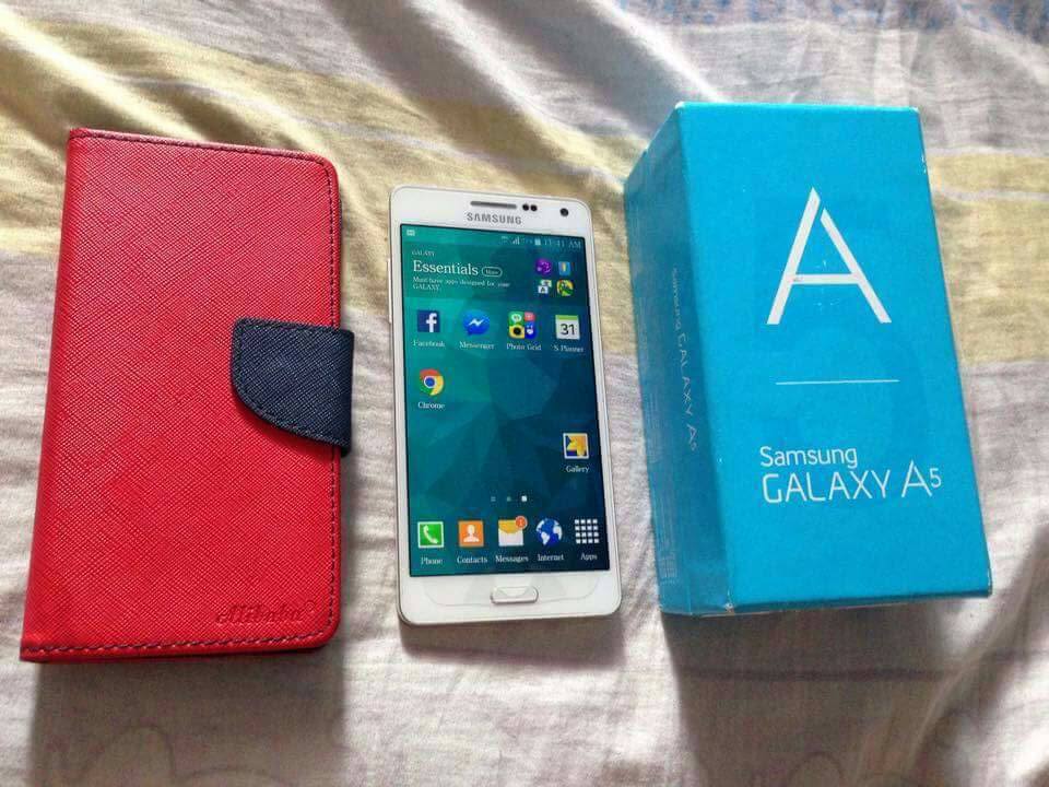 Samsung A5 (White) complete! photo