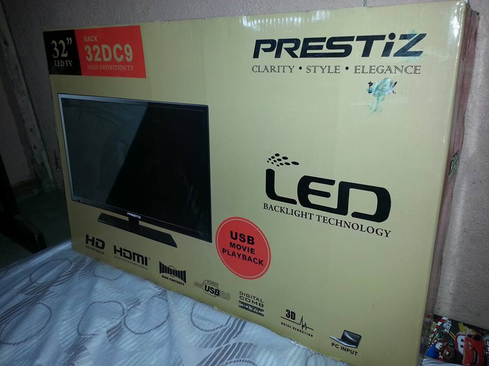 prestiz 32 inch led tv almost new photo