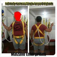 Full Body Harness Single Lanyard Bighook photo